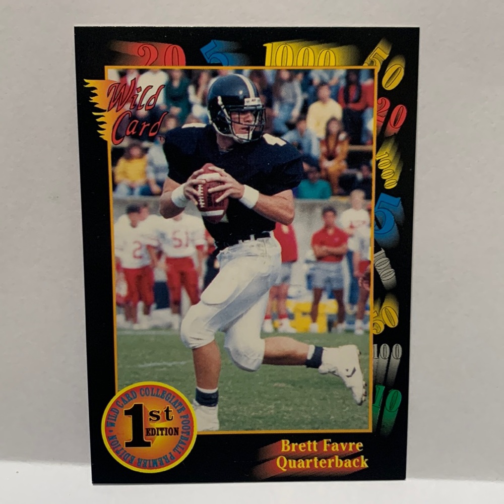 1991 Wild Card Draft #119 Brett Favre (001)